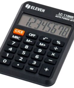 ELEVEN Taschenrechner LC-110NR schwarz