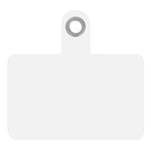 Telefonschild-Einsatz / starr – transparent