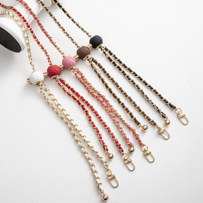 Kette / Seil mit Halter GLAMOUR passend für alle Modelle bis 80 mm Breite SCHWARZ – Bild 5