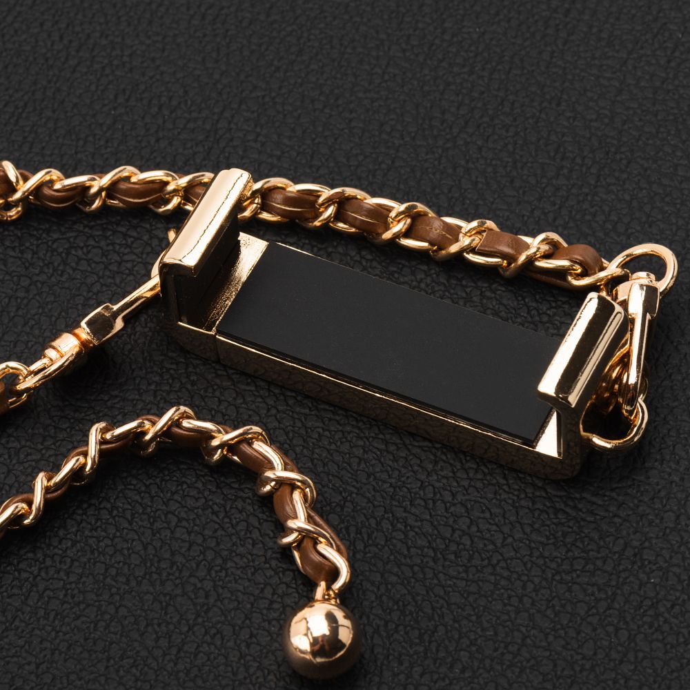 Kette / Seil mit Halter GLAMOUR passend für alle Modelle bis 80 mm Breite SCHWARZ – Bild 8