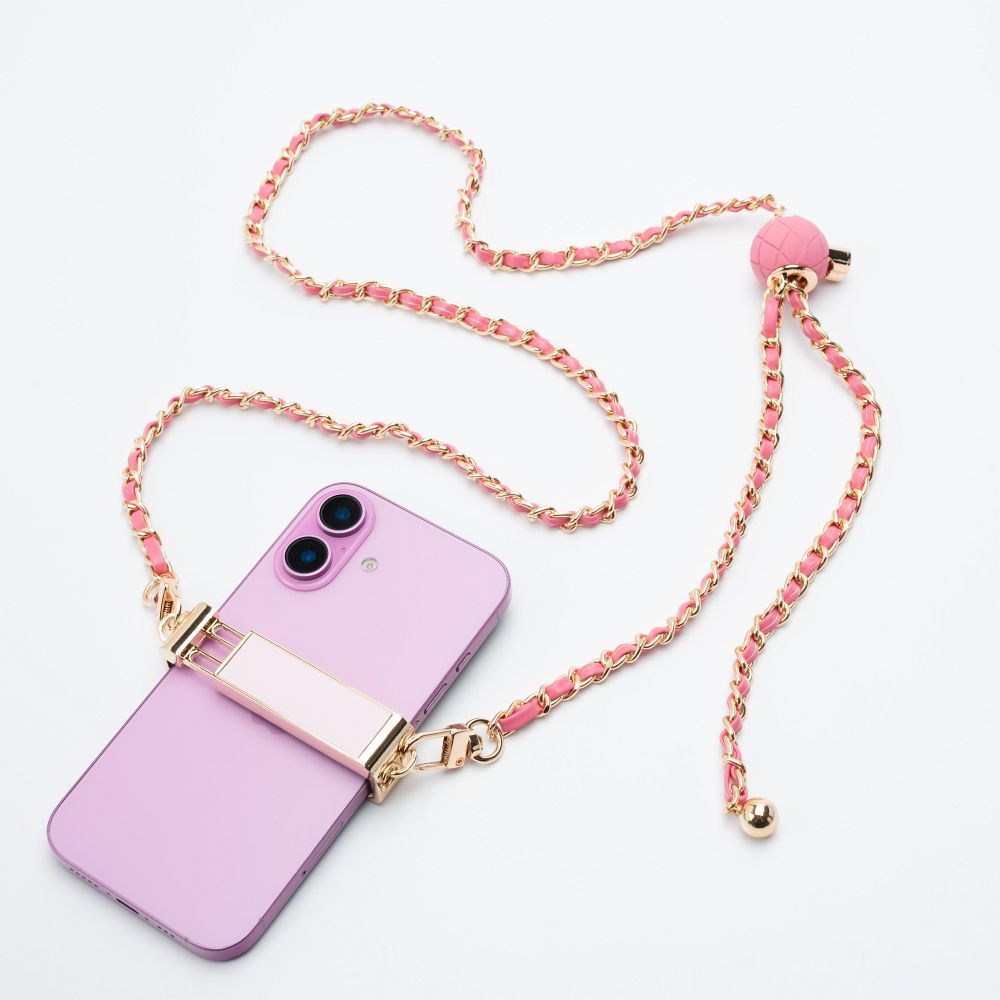 Kette / Schnur mit Halter GLAMOUR passend für alle Modelle bis 80 mm Breite PINK – Bild 9