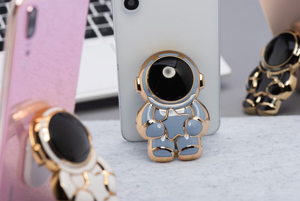 Handyhalter ASTRONAUT – zum Aufkleben – blau – Bild 7