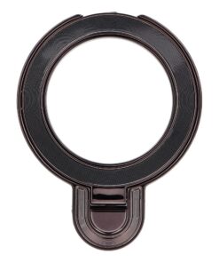 Telefonhalter CIRCLE – zum Aufkleben – schwarz