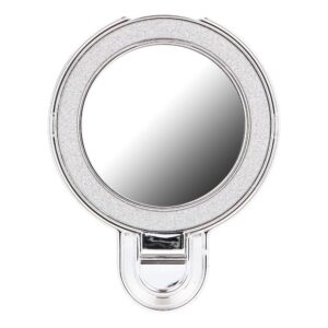 Handyhalter CIRCLE MIRROR – klebend – silber