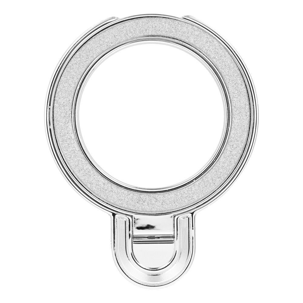 Handyständer CIRCLE GLITTER – zum Aufkleben – silber