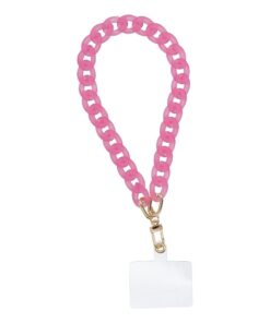 PANAMA Handy-Lanyard, Handy-Anhänger / Schnurlänge 40 cm (20 cm in der Schlaufe) / für das Handgelenk – pink