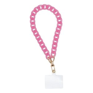 PANAMA Handy-Lanyard, Handy-Anhänger / Schnurlänge 40 cm (20 cm in der Schlaufe) / für das Handgelenk – pink