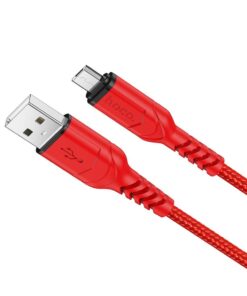 HOCO USB-Kabel für Micro USB 2,4A VICTORY X59, 1 Meter, Rot