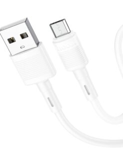 HOCO USB-A zu Micro-USB 2.4A Kabel X83 1 m Weiß
