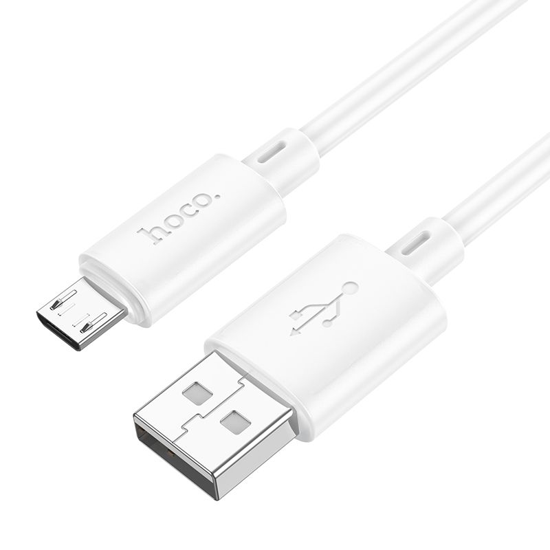 HOCO USB-A zu Micro USB 2.4A Kabel X88 1 m Weiß