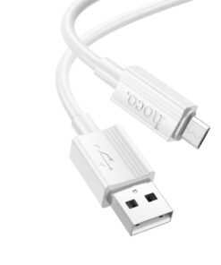Hoco USB-A auf Micro-USB Kabel 2,4A 1 m X107 Weiß