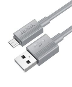 USB A auf Micro USB Kabel Hoco 2,4A 1 m X107 grau