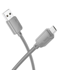 USB A auf Micro USB Kabel Hoco 2,4A 1 m X113 Grau
