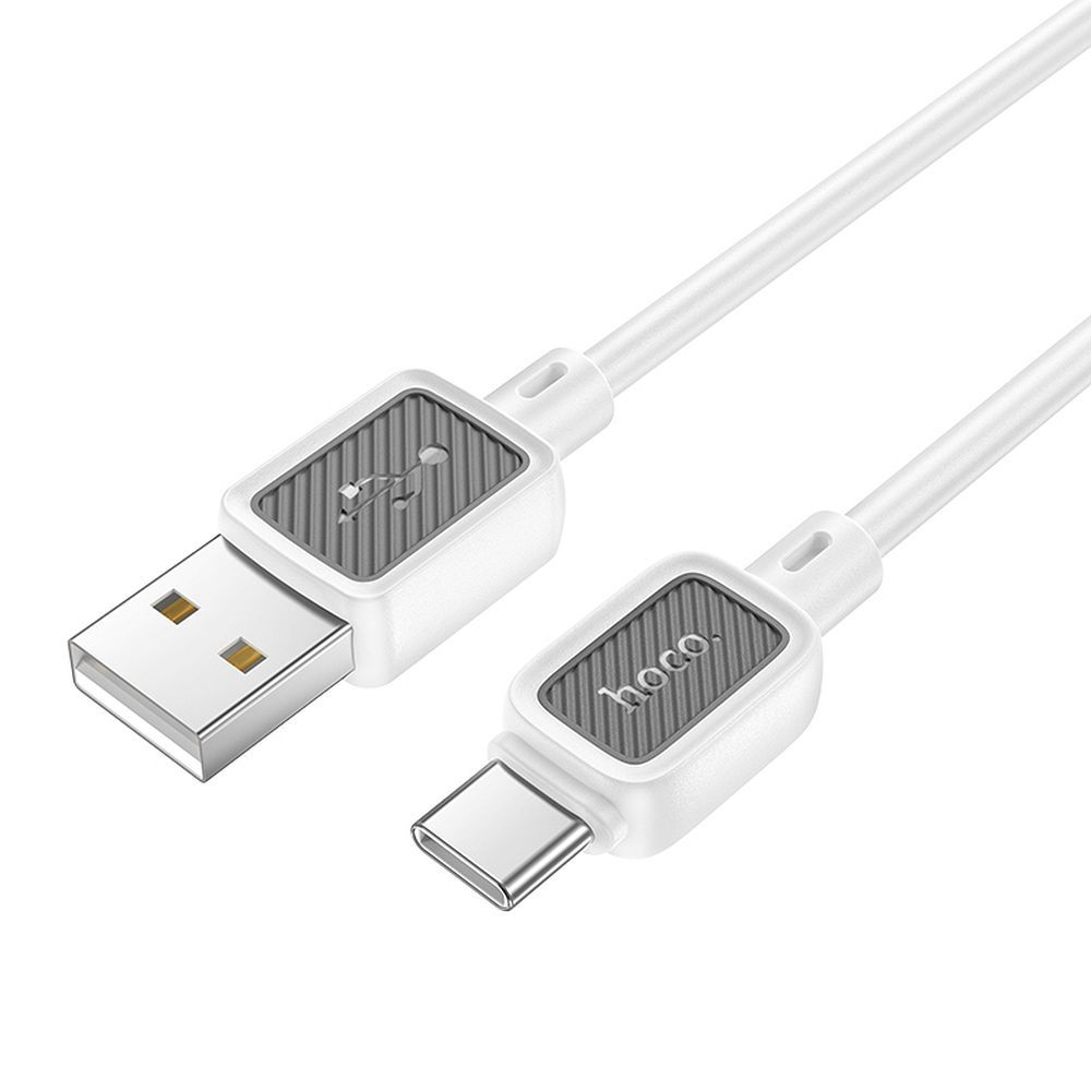 USB-Kabel A auf USB-C Hoco 3A 1 m X108 Weiß