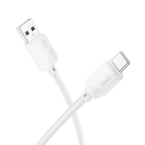 USB-A-auf-USB-C-Kabel Hoco 3A 1 m X113 Weiß