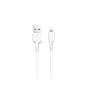HOCO Kabel Flash passend für iPhone Lightning 8-polig X20 1 m Weiß