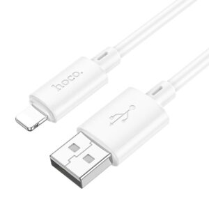 HOCO USB-A-zu-Lightning-Kabel 2,4A X88 1 m Weiß