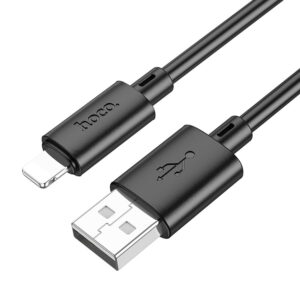 HOCO USB-A zu Lightning Kabel X88 2,4A, 1 m, schwarz