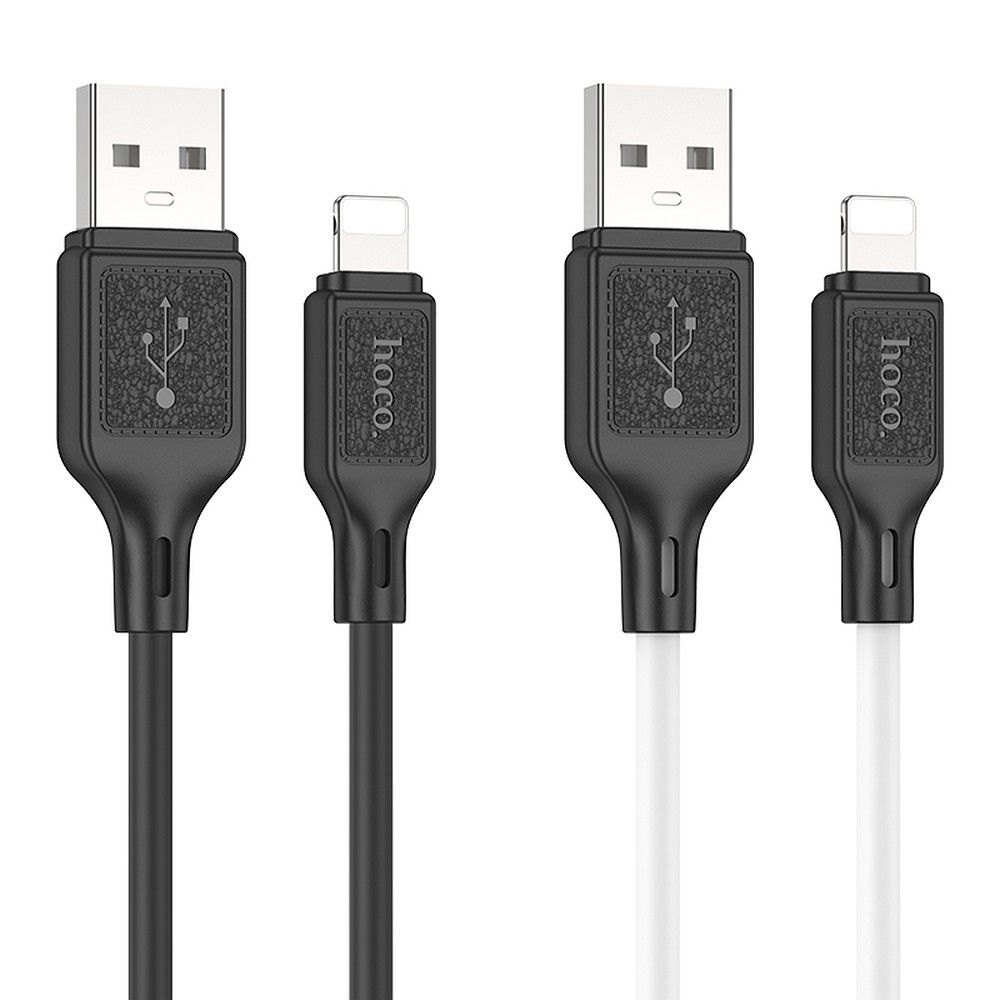 Hoco USB-A-auf-Lightning-Kabel 2,4A 1 m X90 Schwarz – Bild 4