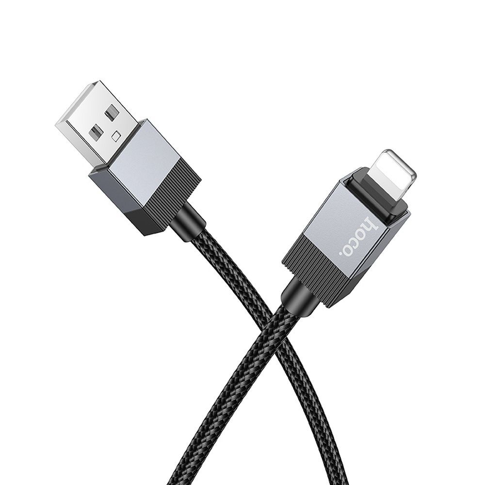 Hoco USB-A-auf-Lightning-Kabel 2,4A 1 m X110 schwarz – Bild 3
