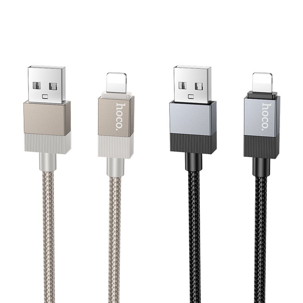 Hoco USB-A-auf-Lightning-Kabel 2,4A 1 m X110 schwarz – Bild 5