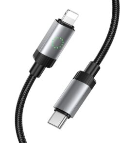 USB-C-auf-Lightning-Kabel Hoco PD 27W 1 m X117 schwarz