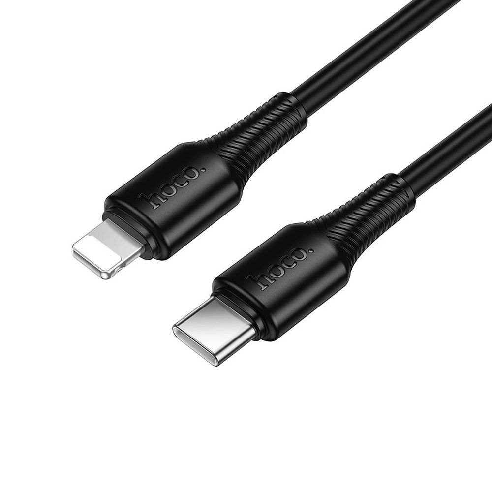 USB-C-auf-Lightning-Kabel Hoco PD 27W 1 m X120 Schwarz