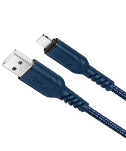 HOCO USB-Kabel für iPhone Lightning 8-Pin 2,4A VICTORY X59, 1 Meter, Blau