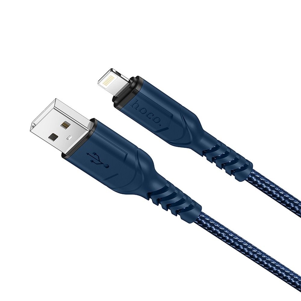 HOCO USB-Kabel für iPhone Lightning 8-Pin 2,4A VICTORY X59, 1 Meter, Blau