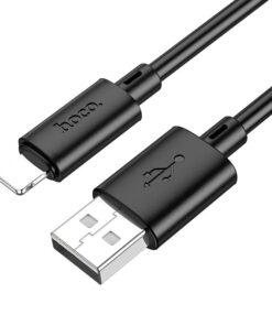 USB A auf Lightning Kabel Hoco 2,4A 2 m X88 schwarz