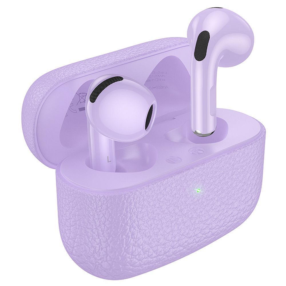 HOCO kabellose Bluetooth In-Ear-Kopfhörer TWS EQ15 lila