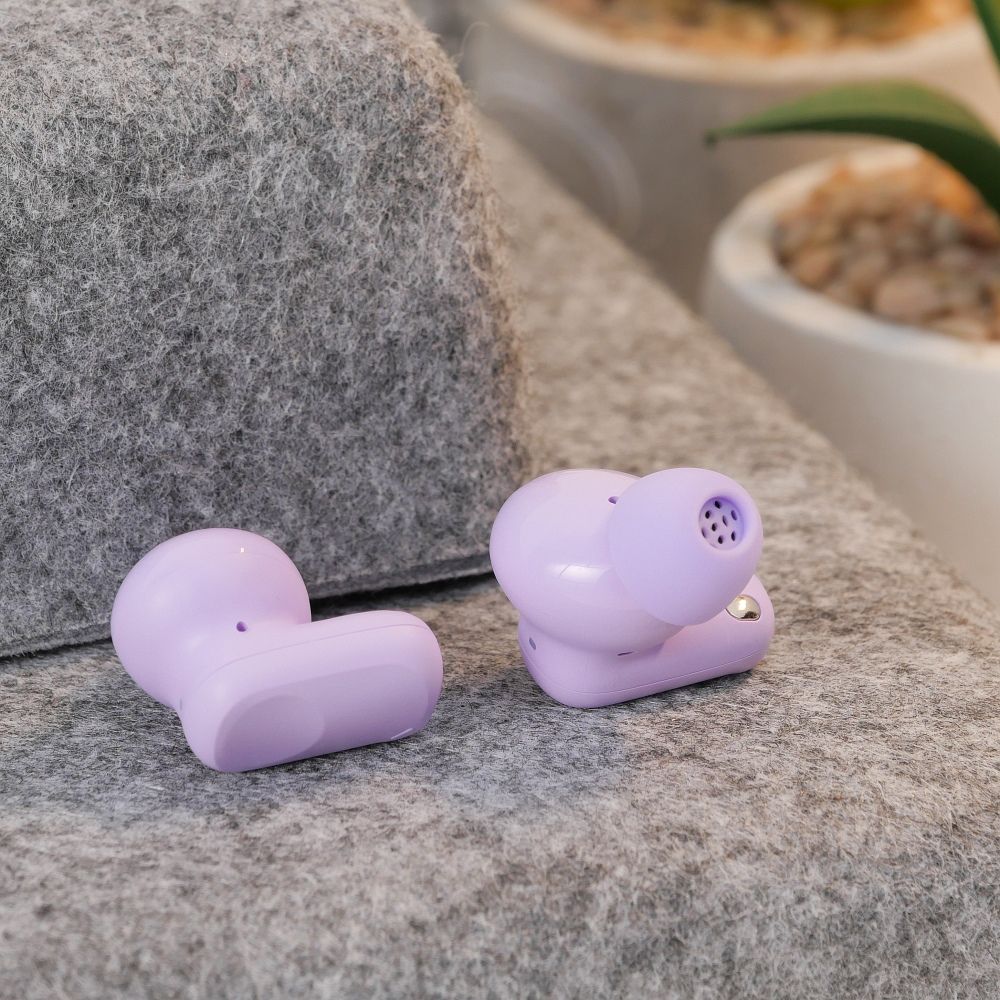 HOCO kabellose Bluetooth-TWS-Ohrhörer EQ19 in Lila – Bild 5