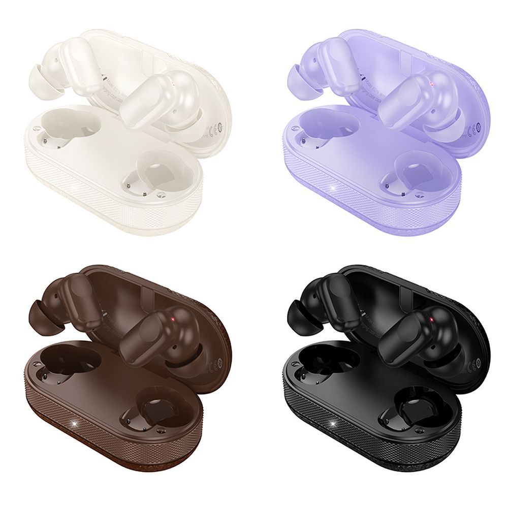 HOCO kabellose Bluetooth In-Ear-Kopfhörer TWS EQ19 Braun – Bild 3