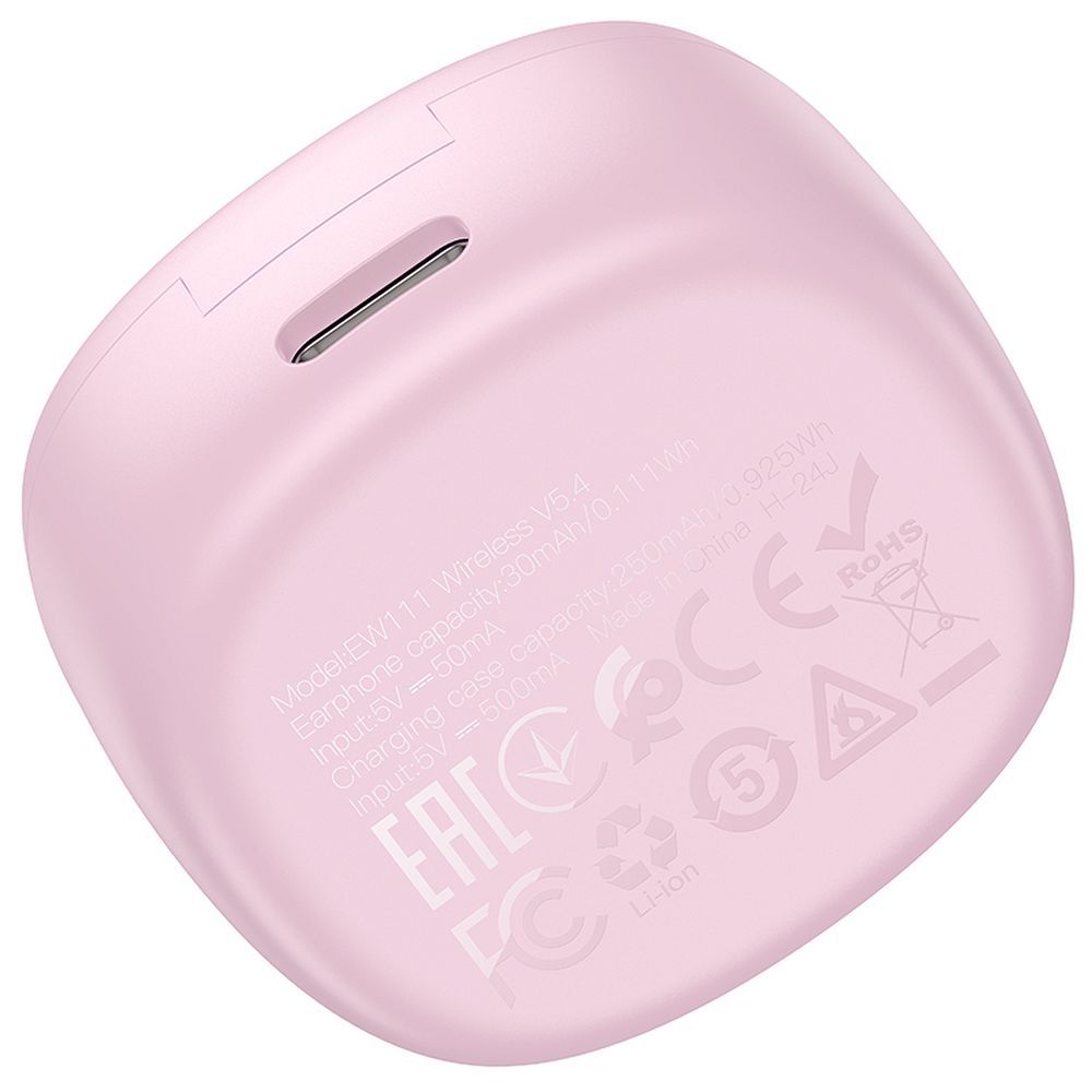 HOCO kabellose Bluetooth TWS Ohrhörer für Kinder EW111 pink – Bild 4