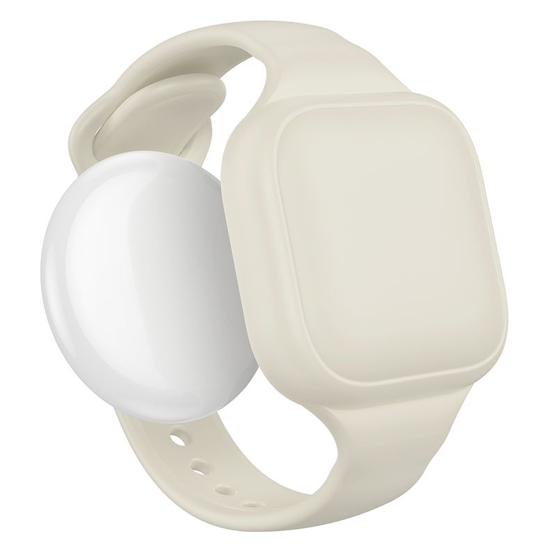 Hoco E91E Ortungsgerät kompatibel mit Apple Find My, Armbandtyp, grau