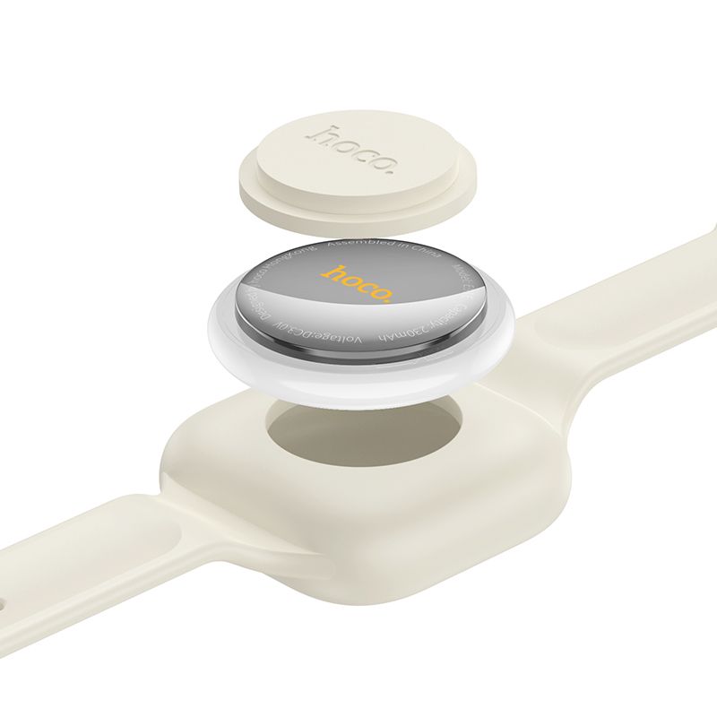 Hoco E91E Ortungsgerät kompatibel mit Apple Find My, Armbandtyp, grau – Bild 3