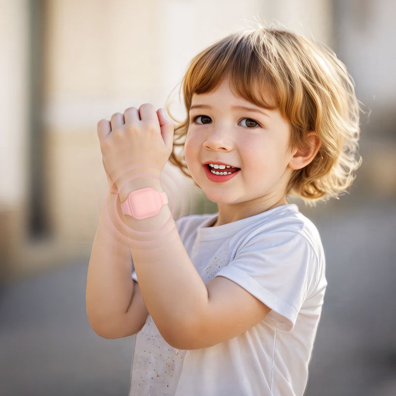 Hoco E91E Ortungsgerät kompatibel mit Apple Find My, Armbandtyp, grau – Bild 4