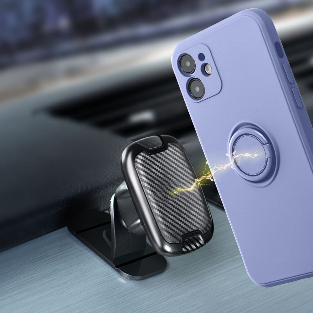 Silikonring für iPhone 15 Pro, violett – Bild 9