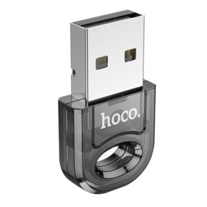 HOCO USB A Bluetooth Adapter UA28 transparent schwarz
