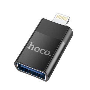 Adapter OTG USB-A auf Lightning Hoco UA17 schwarz