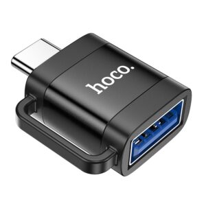 Adapter OTG USB-C zu USB-A Hoco 3A UA31C Schwarz