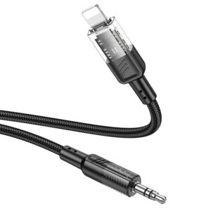 AUX-Kabel 3,5 mm auf Lightning Hoco 1,2 m UPA27 schwarz