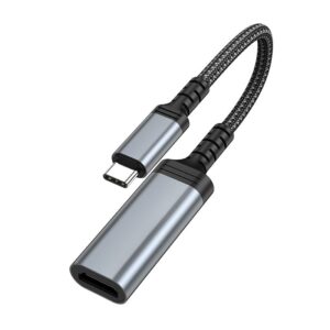 USB-C-zu-HDTV-Konvertierungskabel Hoco 4K 30Hz 0,2 m UA43A Metallgrau – Bild 5