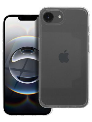 SUPER CLEAR HYBRID Handyhülle für das iPhone 16e, transparent