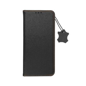 SMART PRO Lederbuchhülle für SAMSUNG A52 5G / A52 LTE (4G) Schwarz