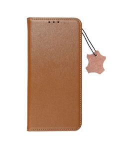 SMART PRO Lederhülle für XIAOMI Redmi 15C (173,16 x 81,07 x 8,2 mm) Braun