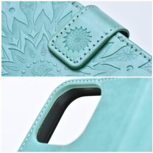 MEZZO Book Case für iPhone 7 / 8 / SE 2020 / SE 2022 Mandala Grün – Bild 8