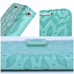 MEZZO Book Case für iPhone 7 / 8 / SE 2020 / SE 2022 Mandala Grün – Bild 10