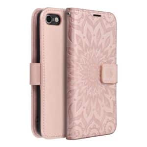 MEZZO Book Case für iPhone 7 / 8 / SE 2020 / SE 2022 Mandala Gold Rosa – Bild 5