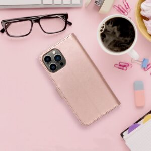 MEZZO Book Case für iPhone 7 / 8 / SE 2020 / SE 2022 Mandala Gold Rosa – Bild 7